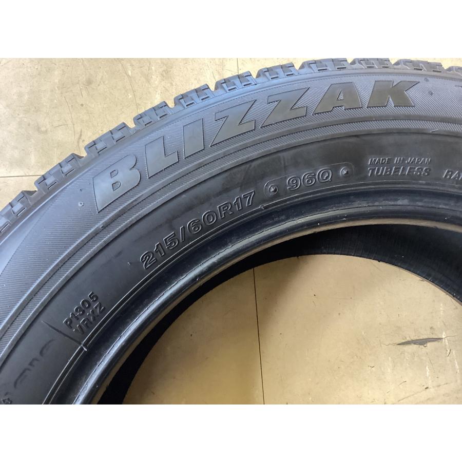 BS ブリヂストン VRX 215/60R17 2019年製 冬タイヤ スタッドレスタイヤ 4本 B1-3 EM｜itamisyaryo｜08