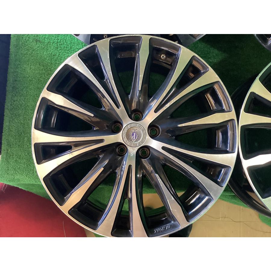 WORK 中古アルミホイール WORK PIETRA ワーク ピエトラ 18X7.0JJ+48
