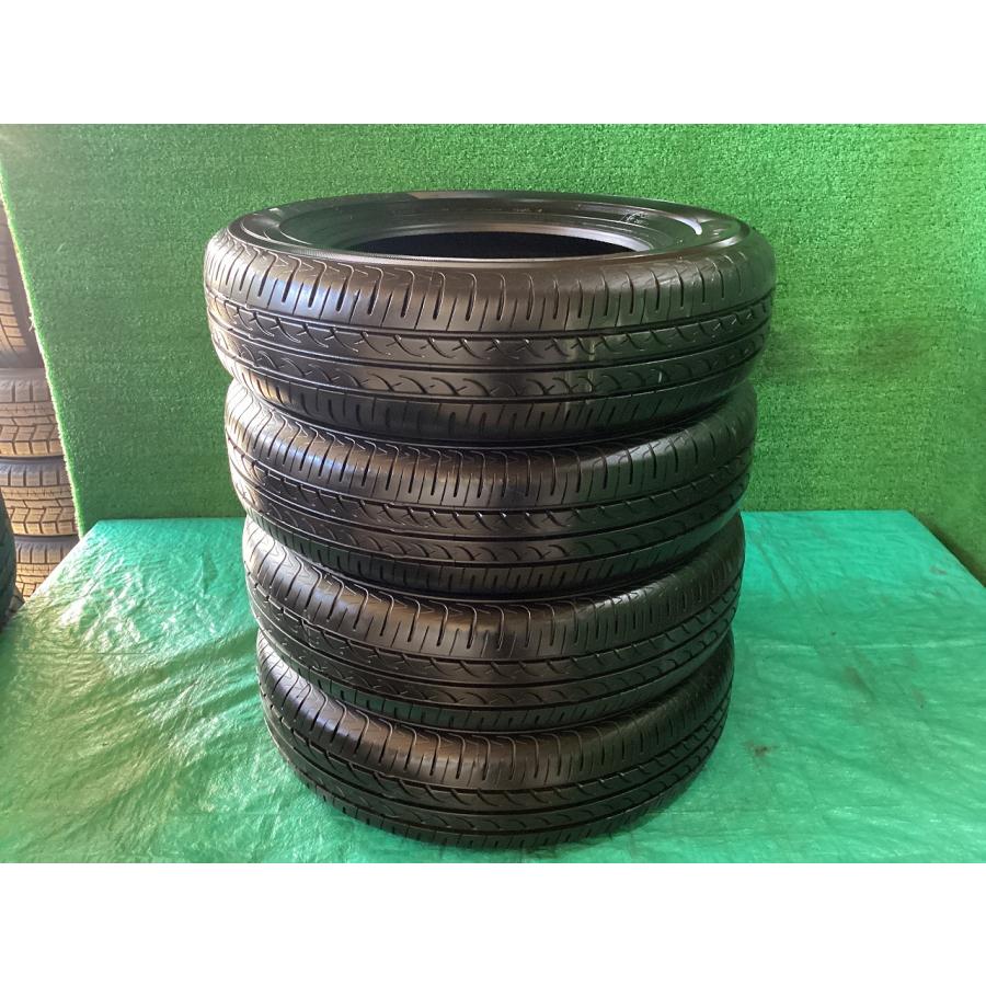 155/80R13 ヨコハマ ブルーアース　中古3本セット BluEarth 中古夏タイヤ YH ヨコハマタイヤ 155/80R13 79S ブルー