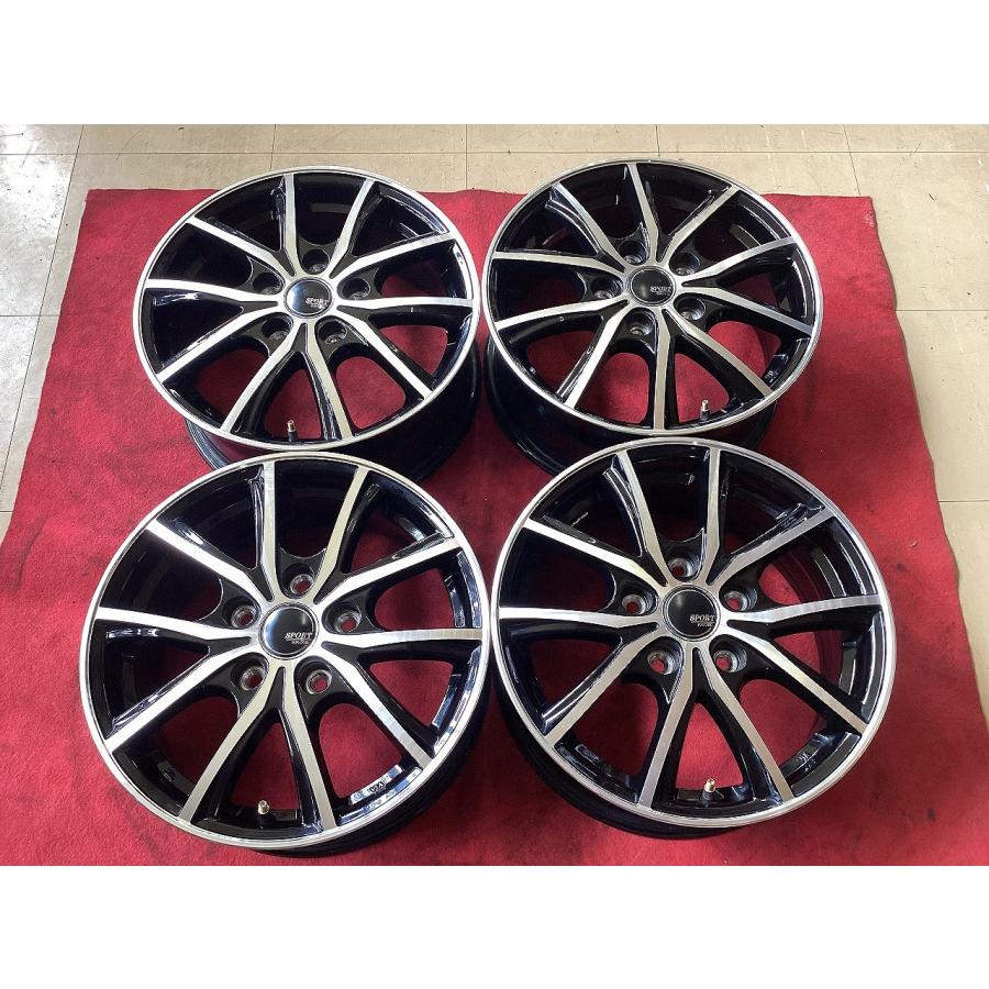 中古アルミホイール SPORT KRONE スポルトクロ-ネ 15X6.0JJ+53 PCD114 