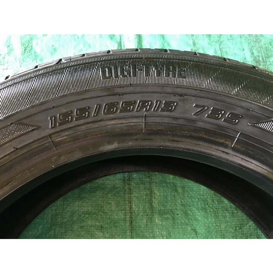 ピッチ　20年製ダンロップデジタイヤEC202 155\65-13 4本 エナセーブ DUNLOP ダンロップ EC202 155/65R13 2020年製 夏
