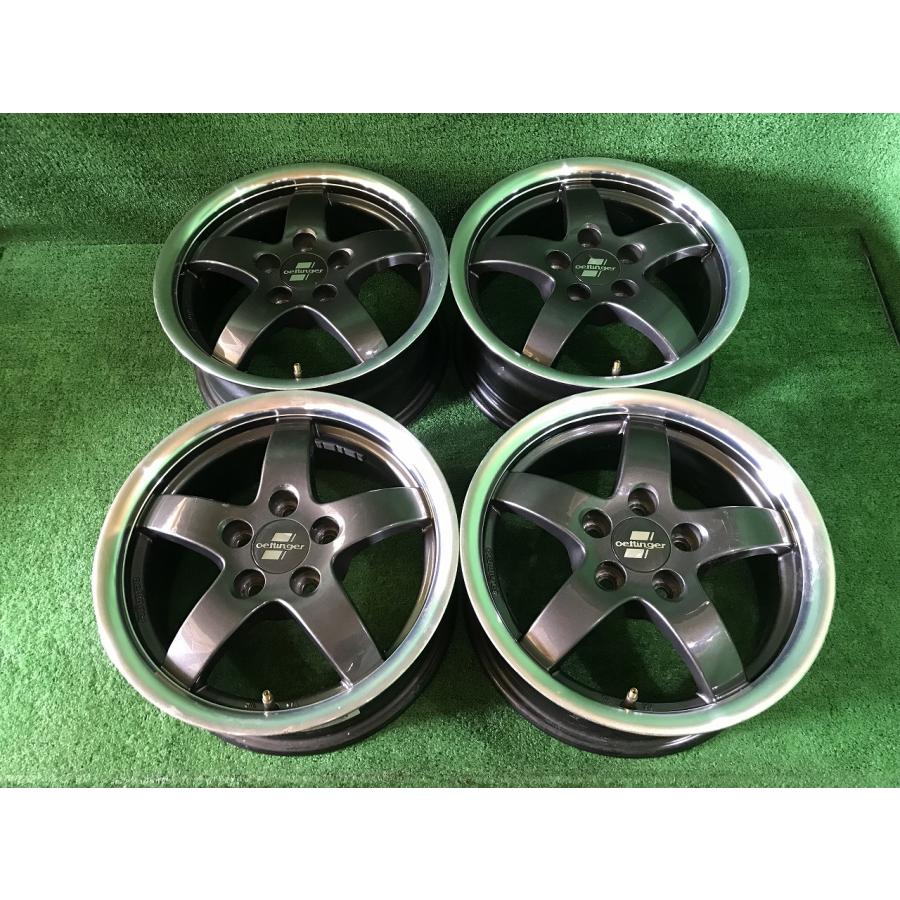 中古ダークグレーホイール14x6JJ +38 4H100 4本 中古ダークグレーホイール14x6JJ +38 4H100 4本