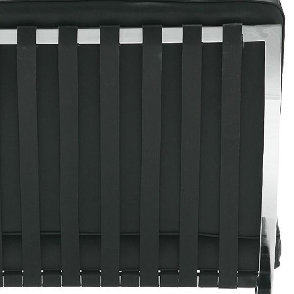 ミース  バルセロナチェア 受注生産品 納期/約2ヶ月 ブラック ホワイト 本革 ソファー ソファ 1人掛け 1人がけ  1P オットマン 足置き チェアー スツ | WHYTO | 04