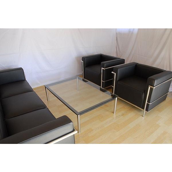 LC2 コルビジェ　リプロ　3Pソファ ソファ 3人掛けソファ ル・コルビジェ LC2 デザイナーズ ソファー Le