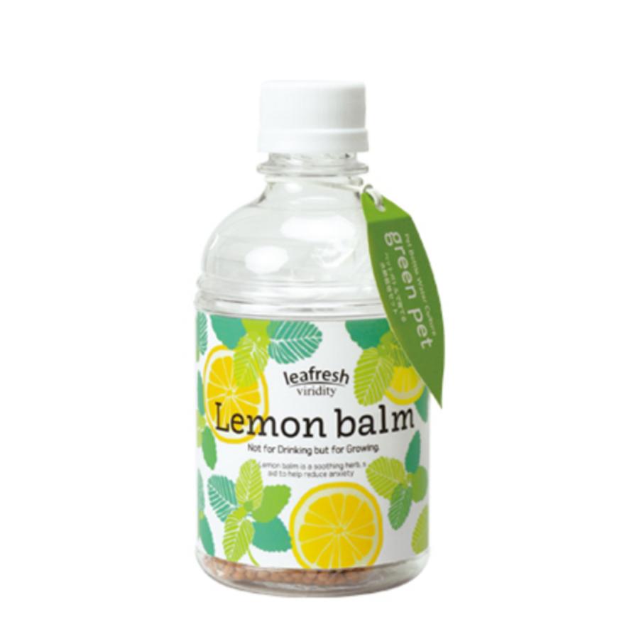 育てるグリーンペット レモンバーム ペットボトルで育てる水耕栽培セット 1個 送料無料 Sai 野菜苗 植物 青果物販売のitanse 通販 Yahoo ショッピング