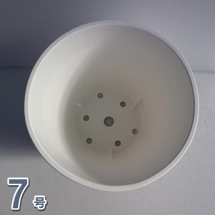ITANSE セラアート 長鉢 白 プラスチック鉢 表面が陶器風の加工 資材 7