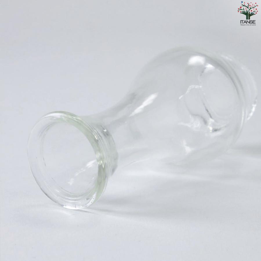ITANSE 小さなガラス花瓶 タイニーSサイズ(No.2) 色：クリア 資材 /お買い得24個セット 花瓶 イタンセ公式_3
