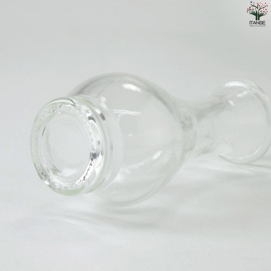 ITANSE 小さなガラス花瓶 タイニーSサイズ(No.2) 色：クリア 資材 /お買い得24個セット 花瓶 イタンセ公式_4