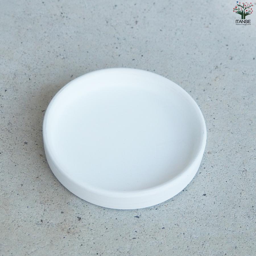 ITANSE 皿付陶器鉢 カラフルブラシ 資材 10cm/お買い得4個セット 植木鉢 鉢 鉢植え 陶器 おしゃれ 北欧 イタンセ公式の画像
