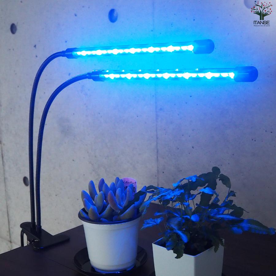 クリップオン 植物育成ライト 育成グッズ /お買い得10個セット ガーデニンググッズ 園芸グッズ ライト 室内育成 屋内 部屋 育成ライト_9