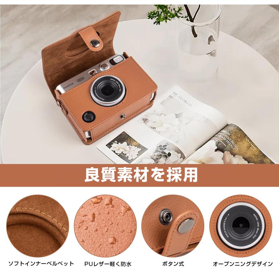 FUJIFILM 富士フイルム instax mini EVO インスタントカメラ専用ケース