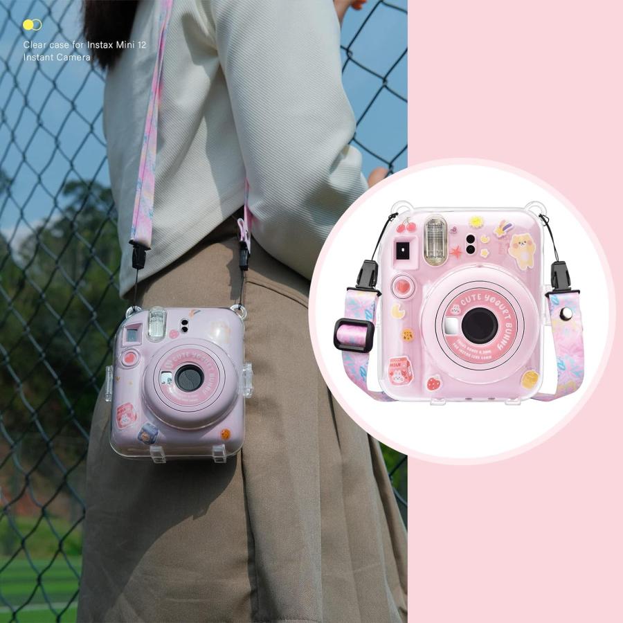 FUJIFILM 富士フイルム チェキ instax mini 12 専用カメラケース