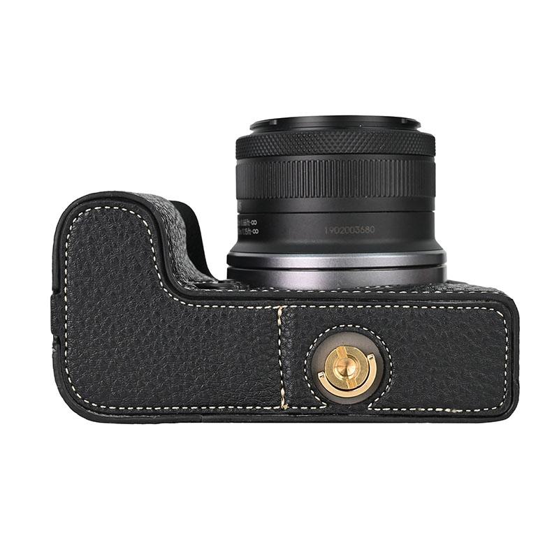 キャノン用 Canon EOS R10用 カメラハーフケース カメラケース PU