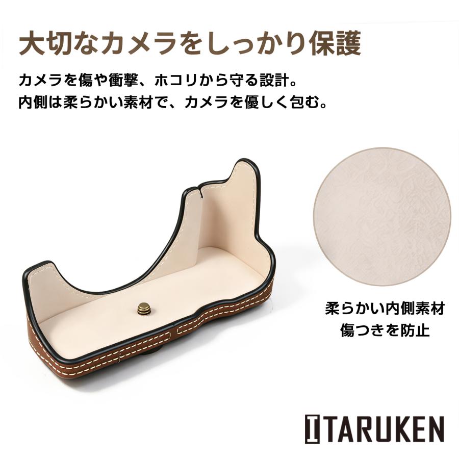キャノン Canon EOS R50 専用 カメラ ケース PUレザー カメラケース