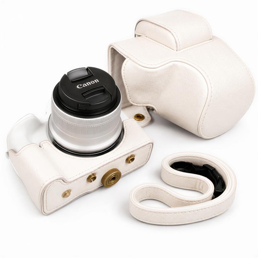 キャノン Canon EOS R50 専用 カメラ ケース PUレザー カメラケース