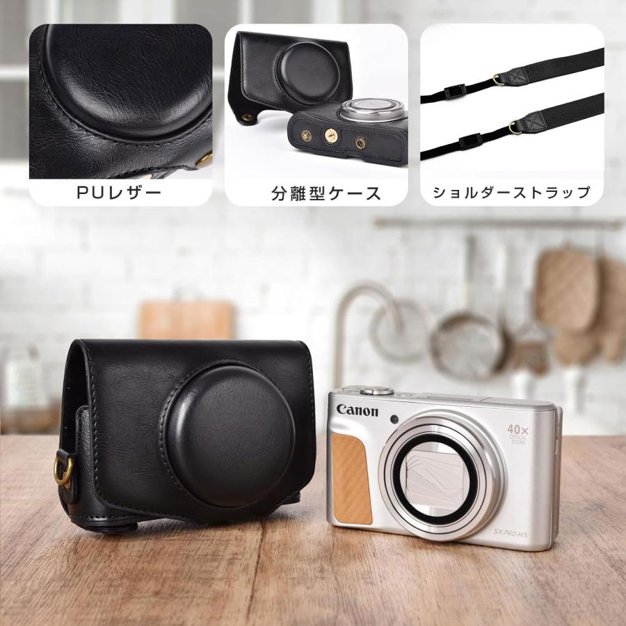Canon PowerShot SX740 / SX730 SX720 HS 用 カメラ ケース キャノン