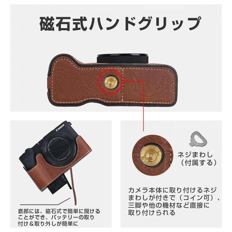 キャノン Canon PowerShot V1 用 カメラ ケース ITARUKEN パワー