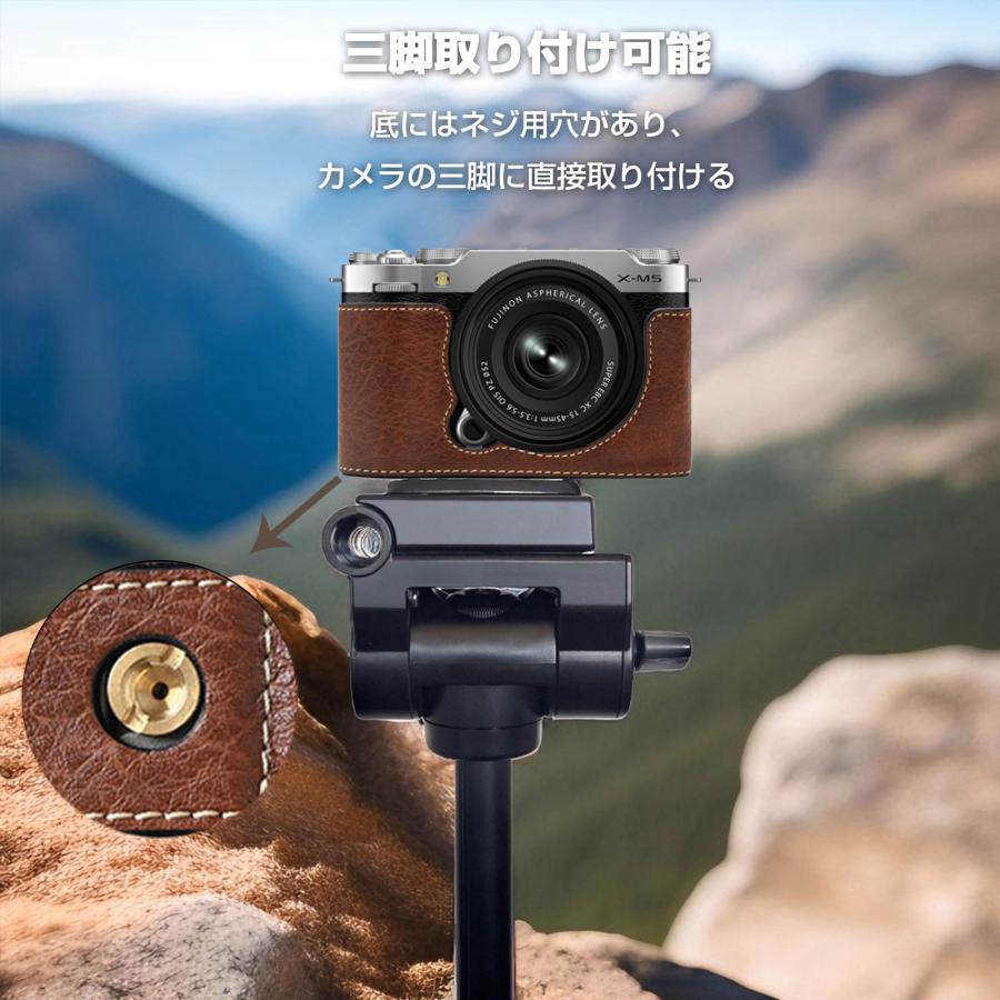 富士フイルム用 X-M5 用 FUJIFILM XM5 専用 ハンドグリップ ケース x