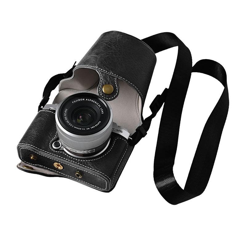 本革カメラケース 富士フイルム FUJIFILM xm5用 富士フイルム用 X-M5 用 FUJIFILM XM5 専用 ケース カメラ
