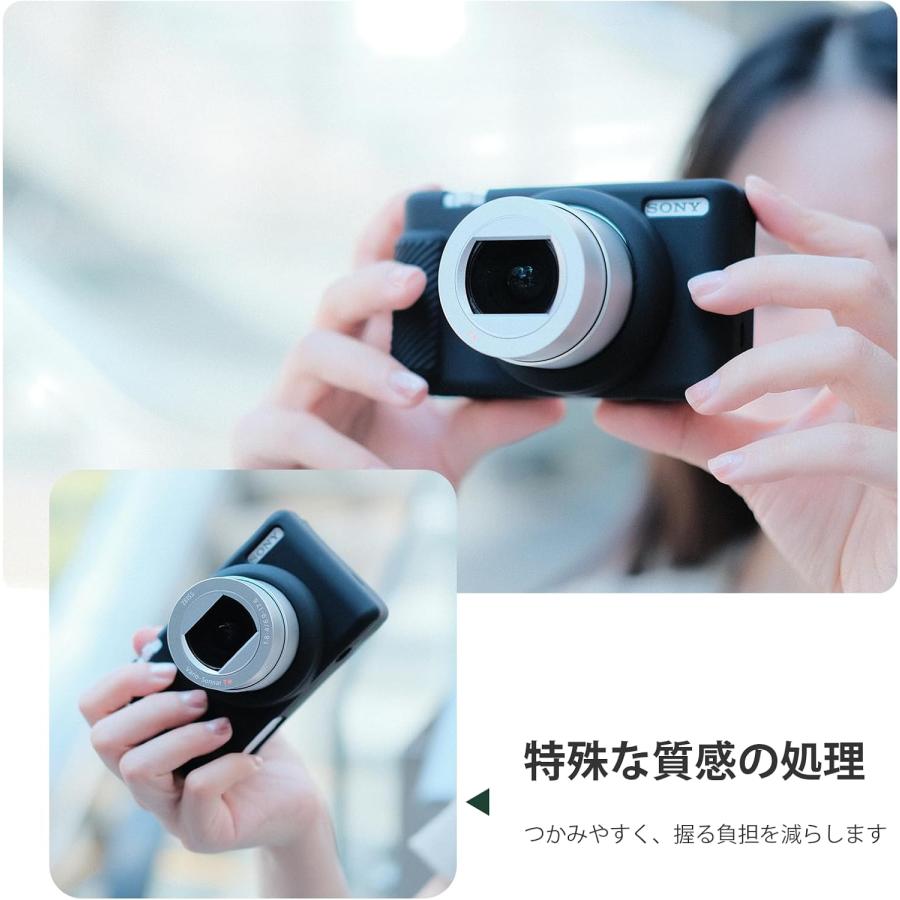 SONY zv1f シリコンケース ITARUKEN vlogcam zv-1f ケース ZV-1M2 ZV