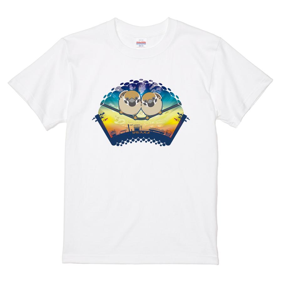 たかしです！ itaxes Tシャツ 【ぴたスズメ】緒弧ラボデザイン : itaxes - 通販