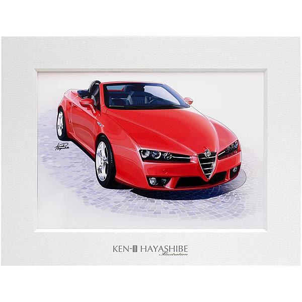アルファロメオ（ALFA ROMEO） Spider(939)イラストレーション by 林部