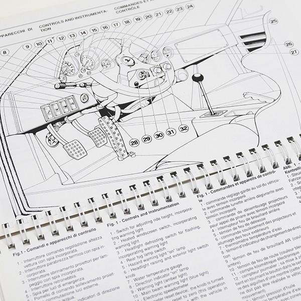 Ferrari フェラーリ F40テクニカルマニュアル (オリジナル版) 11402 