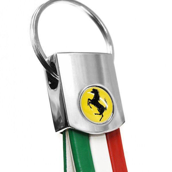 Ferrari（フェラーリ） フェラーリトリコロールキーリング 11443
