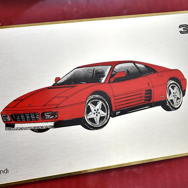 Ferrari（フェラーリ） フェラーリ純正 348額装プレート/Ferrari永年