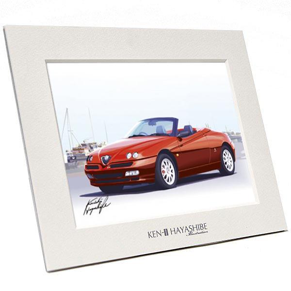 アルファロメオ（ALFA ROMEO） Spider(916) イラストレーション by林部