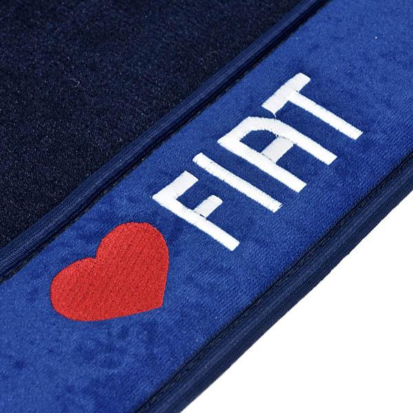 未使用 クラシックFiat 500 F L R 左ハンドル用 ニーダッシュトリム FIAT（フィアット） 500 フロアマット(LOVE FIAT/左ハンドル) 11952