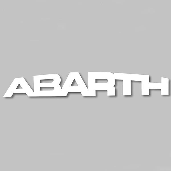 アバルト（ABARTH） 全3色 NEWロゴステッカー (650mm/切り文字タイプ