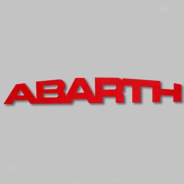 アバルト（ABARTH） 全3色 NEWロゴステッカー (650mm/切り文字タイプ