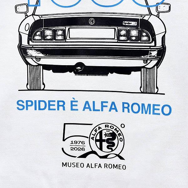 アルファロメオ（ALFA ROMEO） オフィシャルSpider 60周年記念Tシャツ
