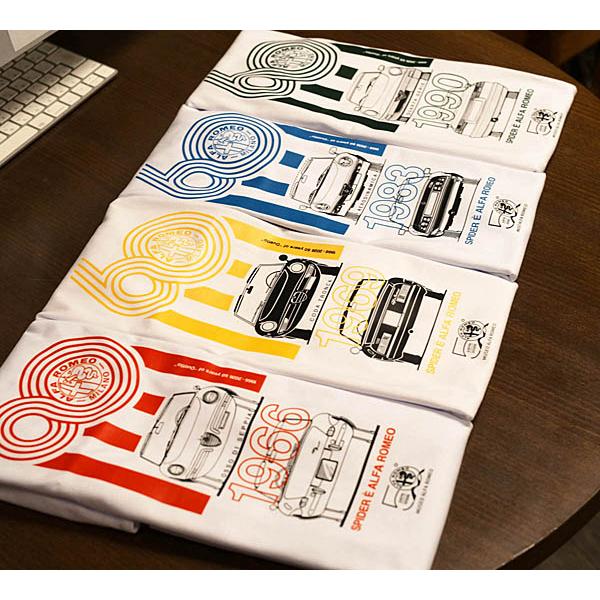 アルファロメオ（ALFA ROMEO） オフィシャルSpider 60周年記念Tシャツ