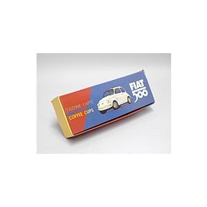 FIAT（フィアット） 500カップ&ソーサー4客セット 12804 : イタリア 