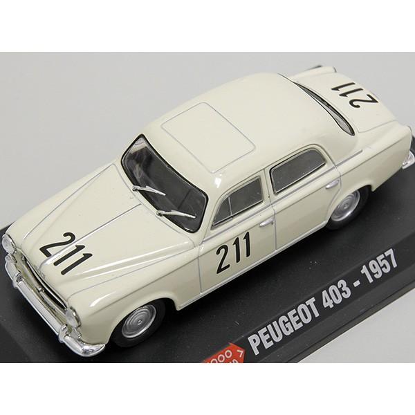 1 43 1000 Miglia Collection No 37 Peugeot 403ミニチュアモデル イタリア自動車雑貨店ショッピング 通販 Yahoo ショッピング