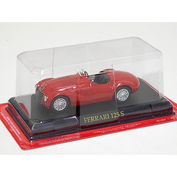 Ferrari 125 S 1/43 スケールモデル Ferrari 125 S ミニチュアモデル 赤