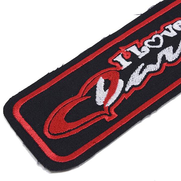 FIAT（フィアット） I Love barchettaワッペン 13167 : イタリア自動車