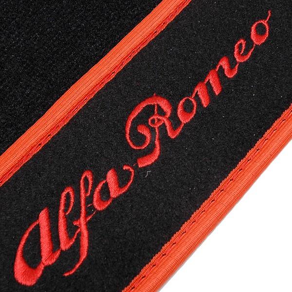 アルファロメオ（ALFA ROMEO） 145 フロアマット(ブラック/レッド 