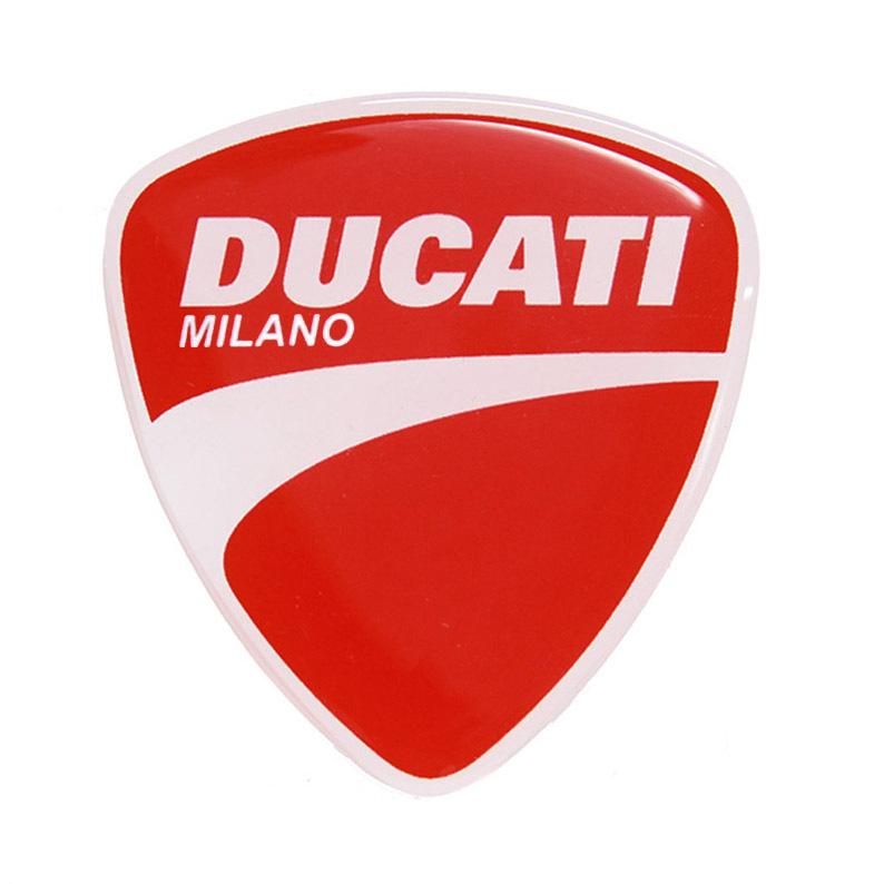 DUCATI ドゥカティ純正 ドゥカティ エンブレム3Dステッカー 14758 