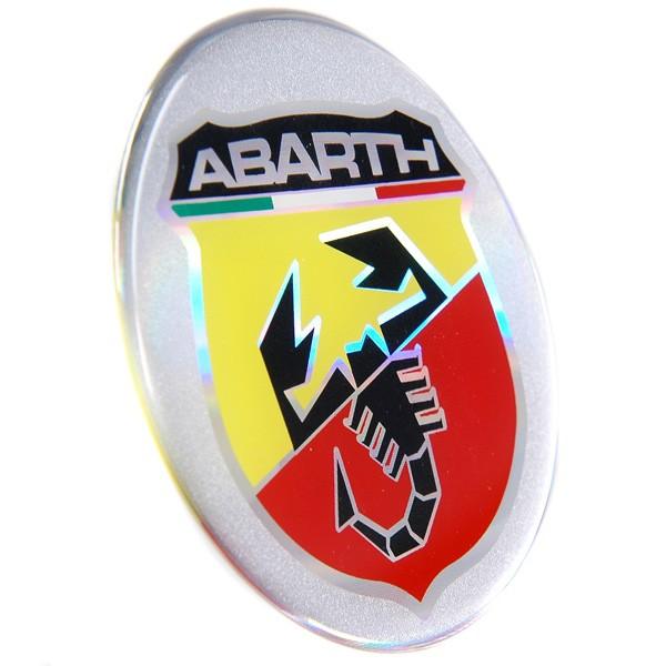 アバルト（ABARTH） アバルト純正3Dエンブレムステッカー(ラウンド