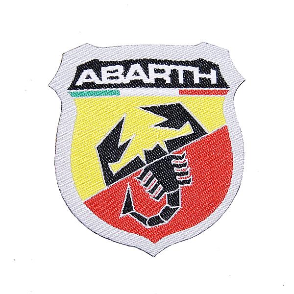 アバルト（ABARTH） アバルト純正エンブレムワッペン(ステッカータイプ