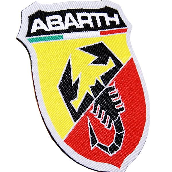 アバルト（ABARTH） アバルト純正エンブレムワッペン(ステッカータイプ