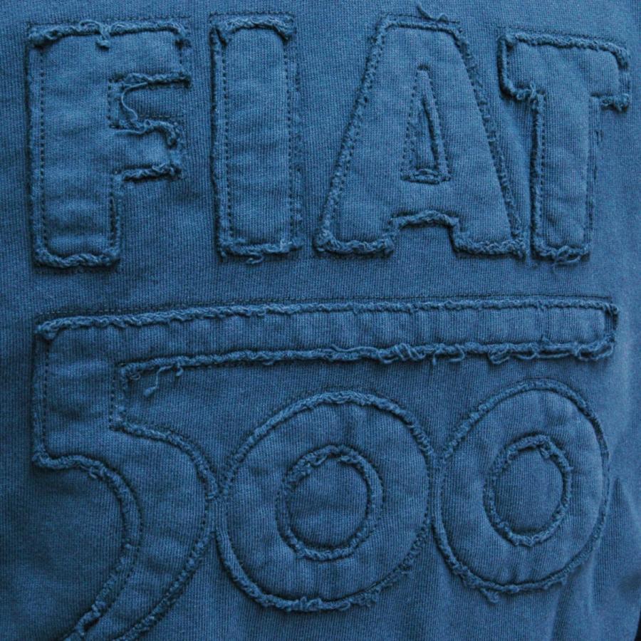 FIAT（フィアット） フィアット500フード付きフェルパ(ネイビー) 15966