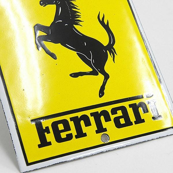 Ferrari（フェラーリ） フェラーリエンブレムホーローサインボード