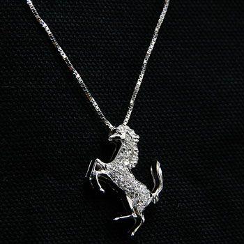 Ferrari フェラーリ純正Cavallinoダイヤネックレス by DAMIANI 16861 