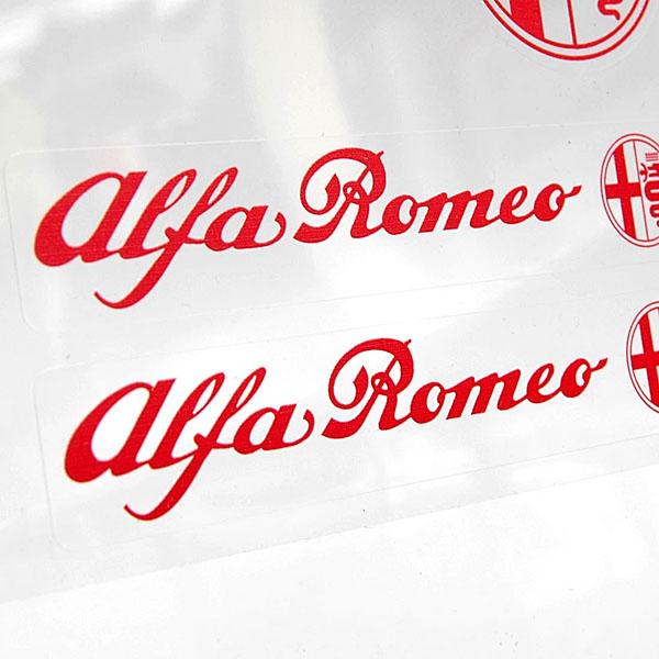 アルファロメオ（ALFA ROMEO） アルファロメオステッカーセット(レッド
