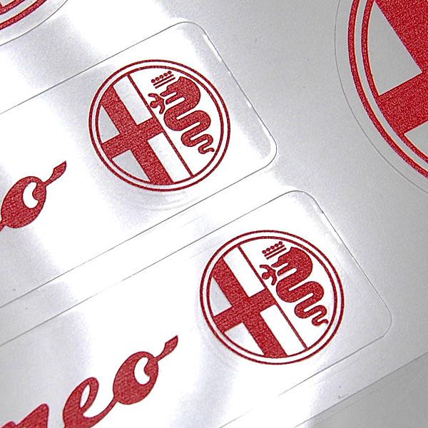アルファロメオ（ALFA ROMEO） アルファロメオステッカーセット(レッド