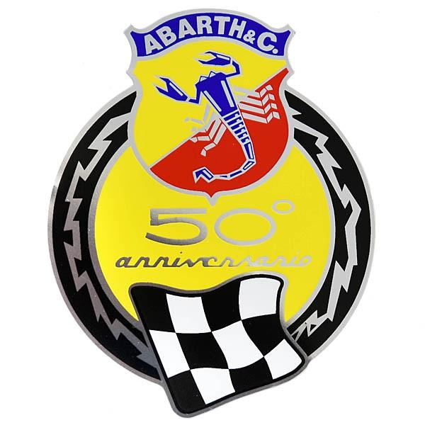アバルト 595 50周年エンブレムステッカー　17528 | アバルト